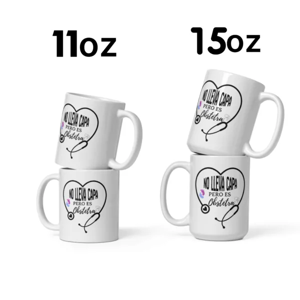 Taza de cerámica es un regalo original y divertido para obstetras - Imagen 2