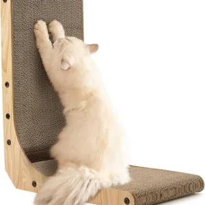 Rascador para gatos en forma de L FUKUMARU