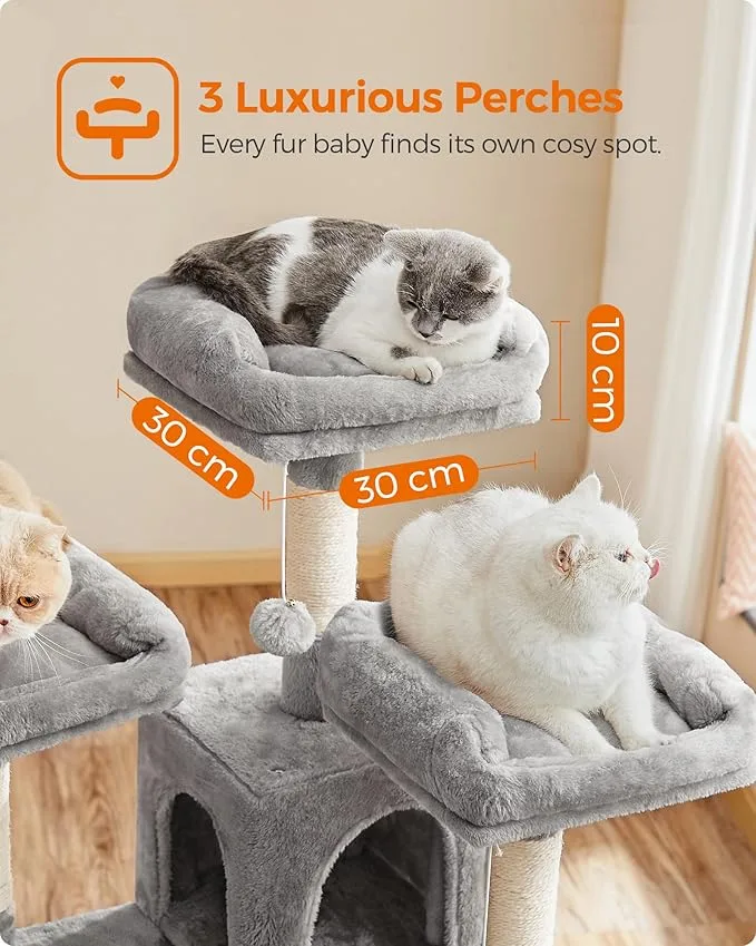 🐾 Árbol rascador para gatos XXL FEANDREA - Imagen 4