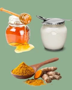 Mascarilla de cúrcuma