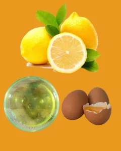 Mascarilla de clara de huevo